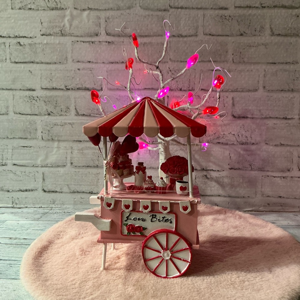 SWEET TREATS Love Bites Dessert Cart Valentine Decor